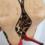 DUNE Breanna pony hair leopard effect with embellished pointed toe and red heels Sz 39 - BNWOT - Rrp 150 Image 7