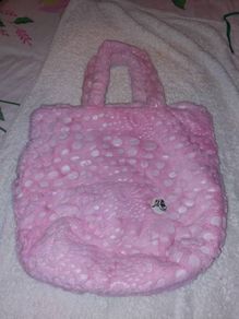 Pink Faux Fur Bag