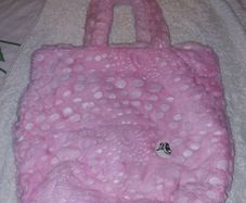 Pink Faux Fur Bag