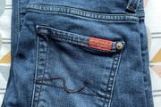 7 for all Mankind high waisted straight leg jeans Size 25