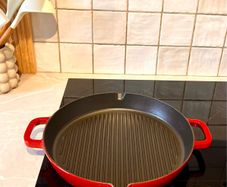 reduced price! Thermomix cast iron pan 31cm