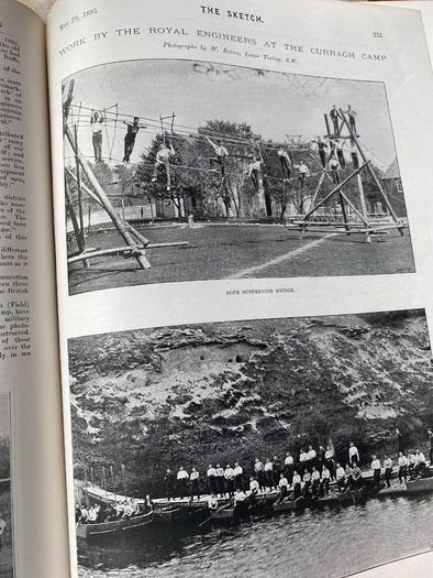 726 bound pages The Sketch 1895 (Curragh)