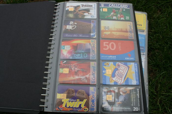 Vintage Call Cards collection of  over 300  international calling cards
