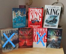 Stephen king 1st edition hardbacks make offers