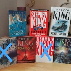 Stephen king 1st edition hardbacks make offers