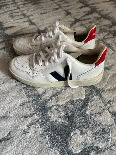 Veja V-10 Cwl White Nautico Pekin Trainers