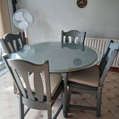 Table and 4 chairs