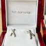 Silver Hot Diamonds Necklace And Earrings Set Image 2