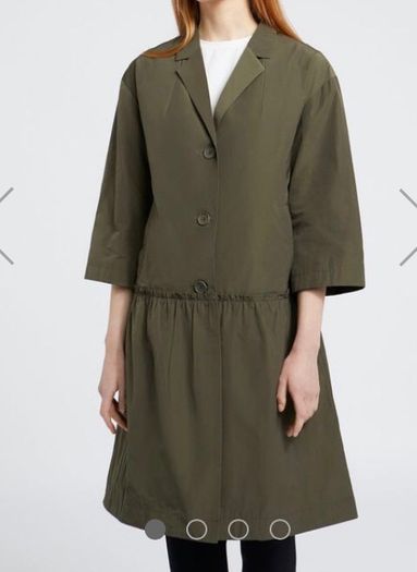 Coat  Carolyn Donnelly The Edit Flounce Hem Coat