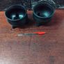 Ceramic Skillet 3 leg pot Ornaments Image 2