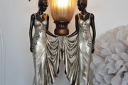 Table lamp Femme Fatale Table Lamp Gatsby Art Deco Lamp with Dancers