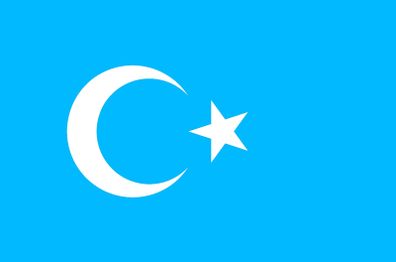Uyghur Uighur East Turkestan flag 150x90cm FREEPOST