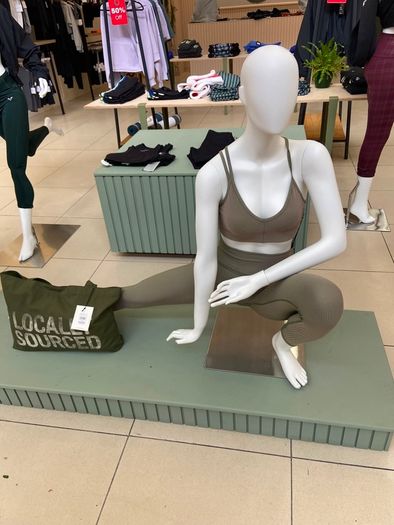 Professional Female Shop Mannequins - Full Body, Articulated Poses (Set of 6)