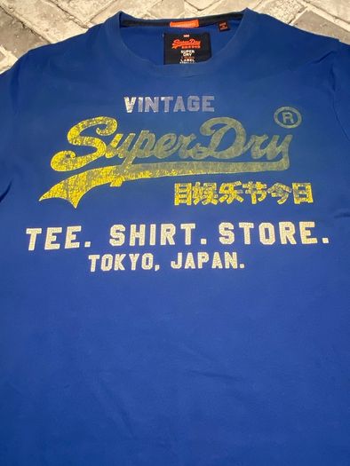 Superdry Mens T-Shirt Size Medium