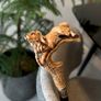 Unique Handmade Walking Stick, Spaniel Handle, Never Used Image 2