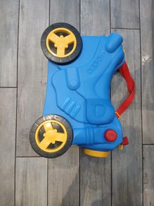 Rideable Folding Kids Suitcase