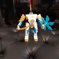 LEGO Ninjago Zane Titanium Mech (from Set 70595 or similar) - Used, Built