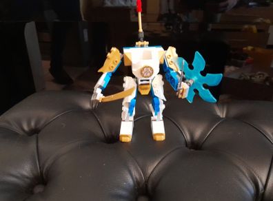 LEGO Ninjago Zane Titanium Mech (from Set 70595 or similar) - Used, Built
