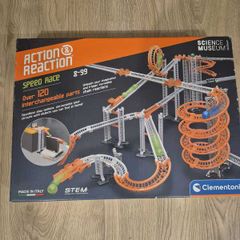 STEM : Clementoni Action & Reaction Speed Race marble run set
