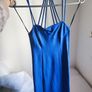 H&M blue mini dress size 8UK Image 2