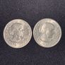 2 Susan B. Anthony one dollar Coins USA Dollar Coins Image 2