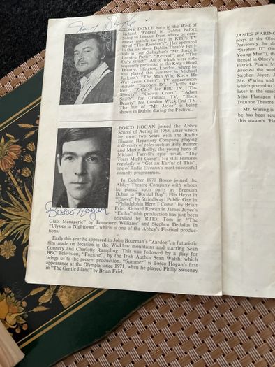 Souvenir program