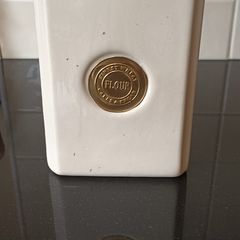 Antique Ceramic Flour Bin.