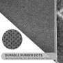 Rugs Living Room 140x200cm, Grey Area Rugs for Bedroom, Washable Anti Slip Large Shaggy Soft Rug Fluffy Modern Carpets Mat Beside Area Rug for Living Room Kids Room Image 5