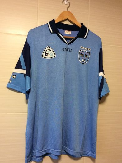Dublin Jersey. Season 1994-1998. Official Oneills Dublin GAA Home Jersey. Super Rare Sponsorless Version. Authentic Original From 1994. Not A Modern Day Remake.