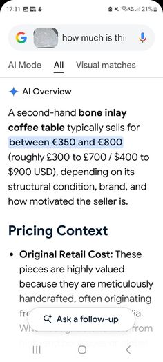 coffee table