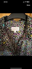 Dancing leopard dove dress