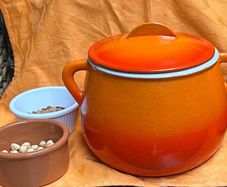 Vintage Le Creuset Bean Pot