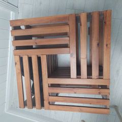 crate coffee table