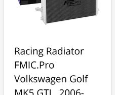 Mk5 Mk6 golf Upgraded radiator