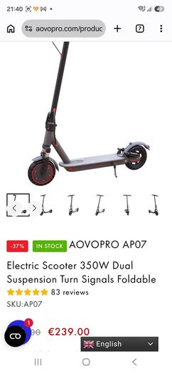 Electric scooter