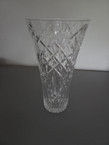 Large Killarney Crystal Vase