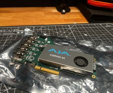 Aja Corvid 44 Bnc Pcie Card Crv44-bnc-r0 | 4-ch 3g-sdi 4k I/o | Unused Open Box