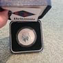 1998 British 1 oz Silver Britannia coin featuring the iconic standing Britannia design by Philip Nathan. Image 2