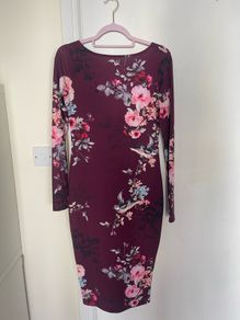 Asos Bodycon Floral Dress