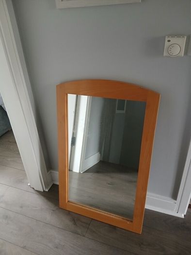 large mirror solid wood