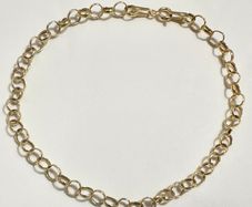 Yellow Gold Belcher Bracelet, Approx. 18ct (720-750)