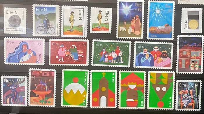 Ireland stamp lot
