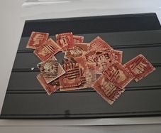 Extremely Rare penny red stamps..Irish cancellation..Dublin..county Meath...and more