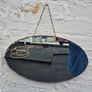 Vintage Art Deco oval bevelled Mirror Image 5