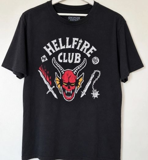 Hellfire Club T-Shirt Adult Halloween Stranger Things XXL