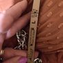 Vintage 90's Womens In Wear Italian Black Leather Silver tone Chain Belt Size L 32" Image 7