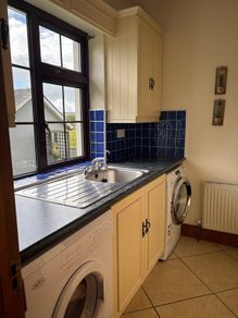 Utility Room Units, sink and integrated freezer