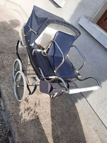 Vintage Silver Cross Pram