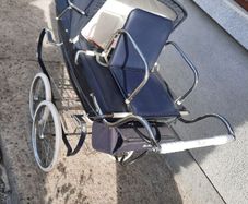 Vintage Silver Cross Pram