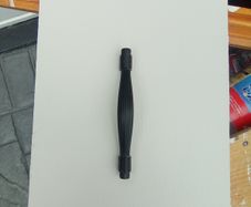 16. Black.  Cabinet.  Handles